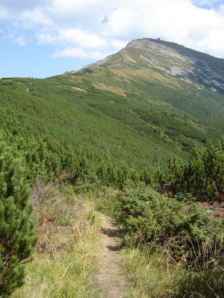 Гребень горы