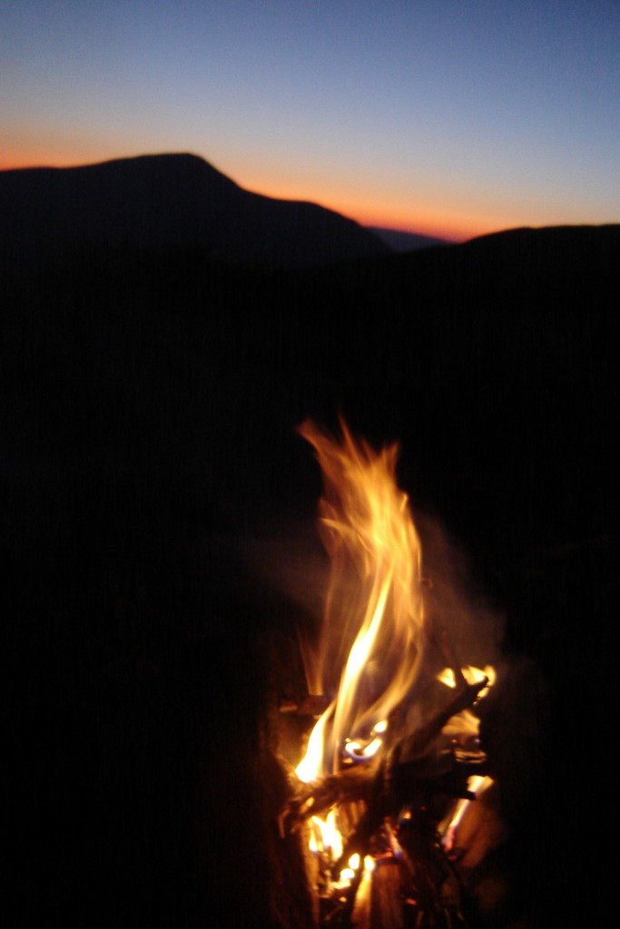 Костер под Говерлой