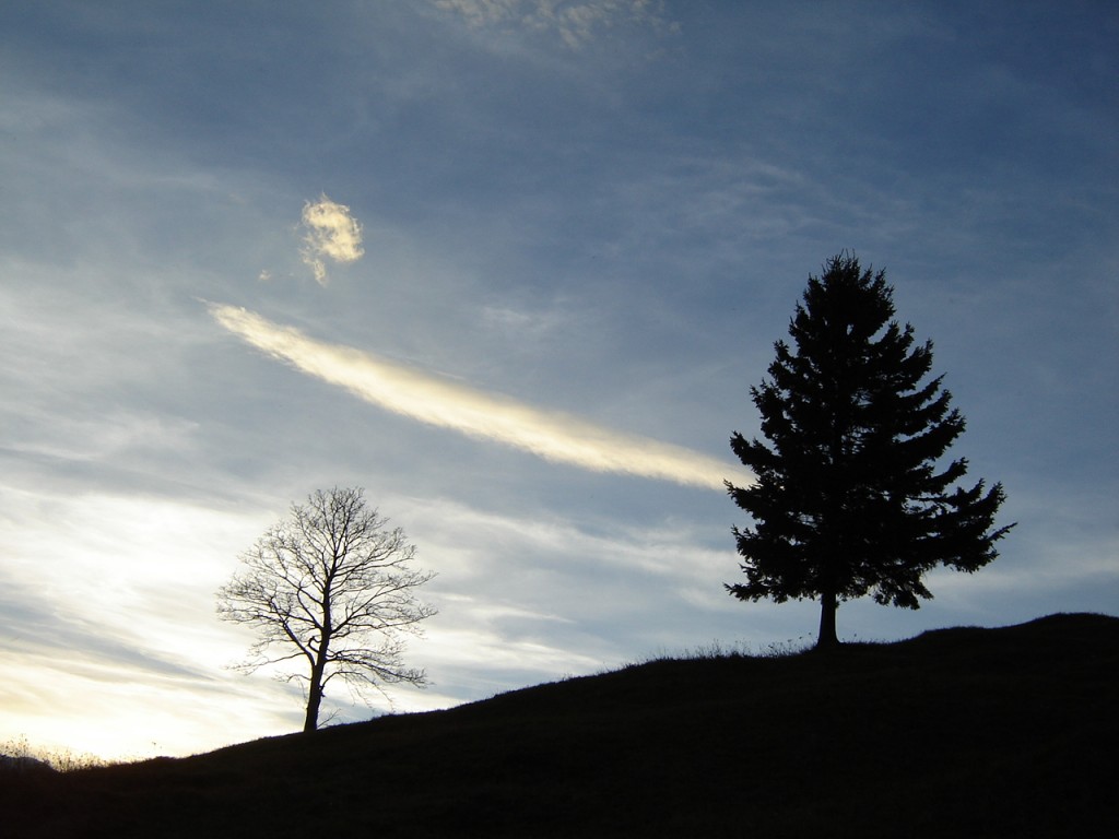 след в небе