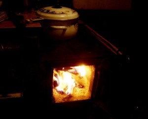 Есть печь, - будет пища