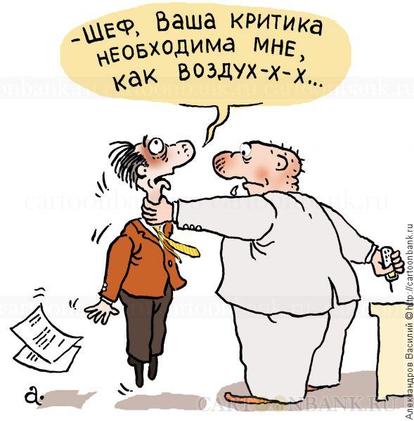 Шеф критикует