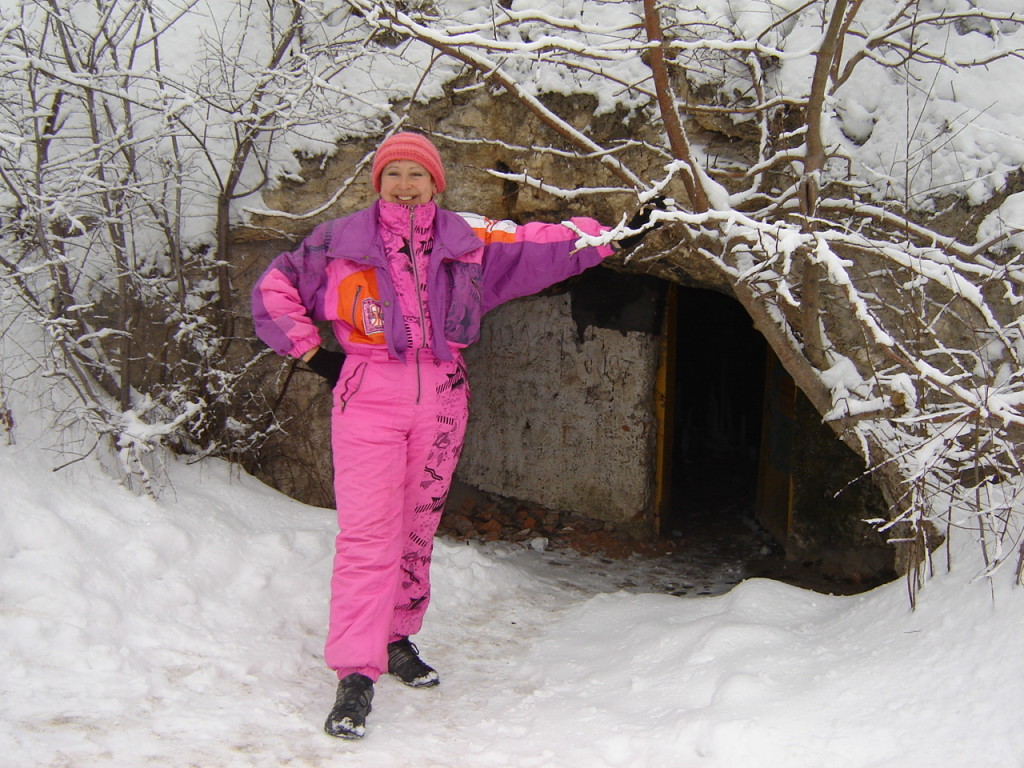 я при вході в печеру