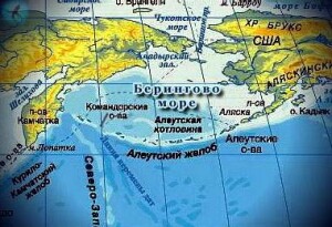 Берингово море карта