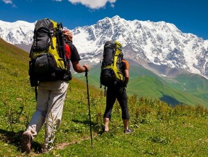 Пара в горах