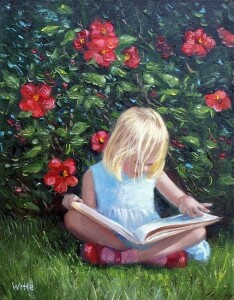 ЧИТАЕТ девочка