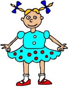 смешная девчонка